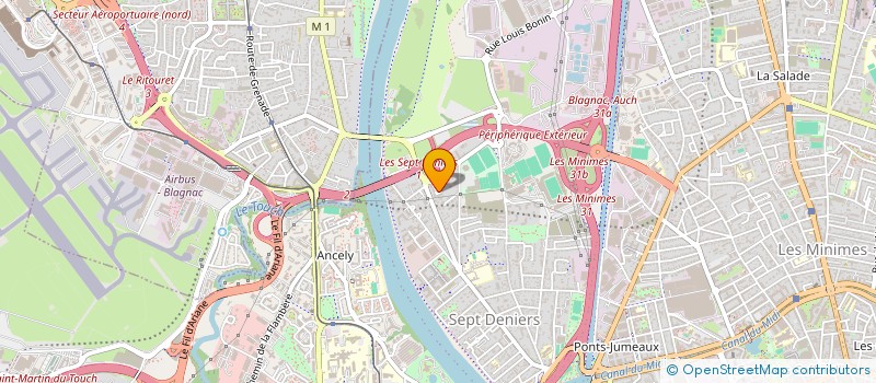 localisation de l'entreprise MONSIEUR ROMAN ZILBER  TOULOUSE
