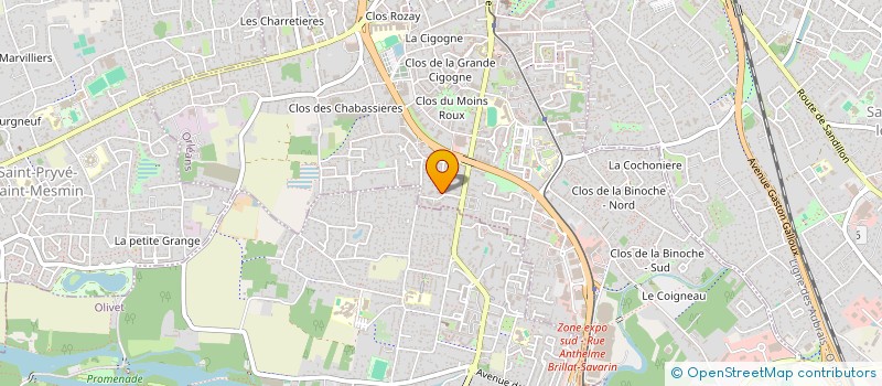 localisation de l'entreprise MONSIEUR ROMANI FEDERICO à ORLEANS