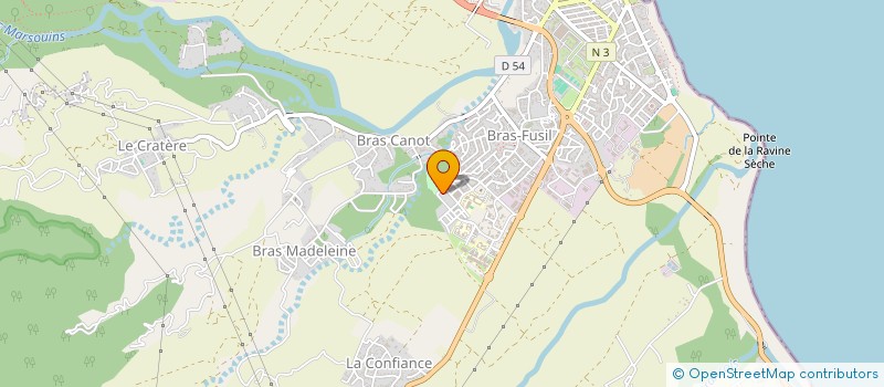 localisation de l'entreprise MONSIEUR ROMANI GRAVOUIL  SAINT-BENOIT