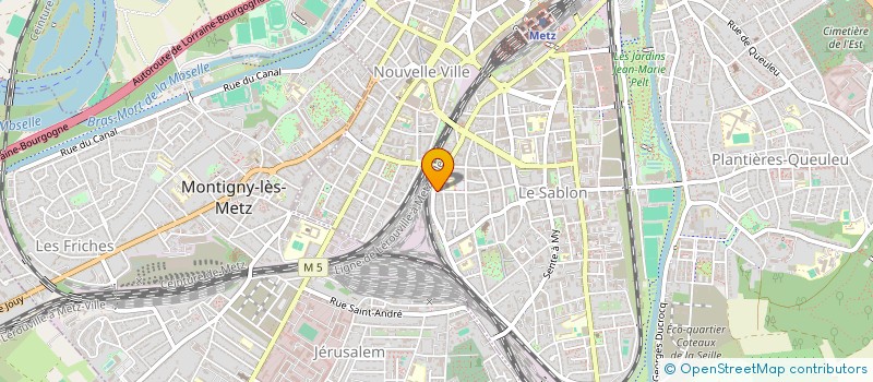 localisation de l'entreprise MONSIEUR ROMANN FEOKIO  METZ