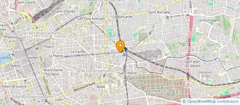 localisation de l'entreprise MONSIEUR ROMANOS POULKOURAS  MARSEILLE