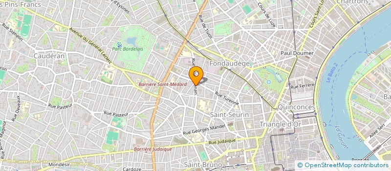 localisation de l'entreprise MONSIEUR ROMANS RAMKOVICS  BORDEAUX