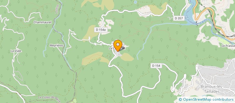 localisation de l'entreprise MONSIEUR ROMARIC BALDYGA  BRANOUX-LES-TAILLADES