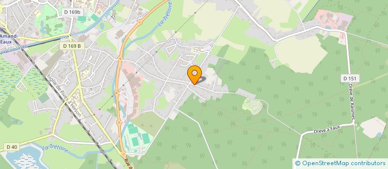 localisation de l'entreprise MONSIEUR ROMARIC BAUDUIN à SAINT-AMAND-LES-EAUX