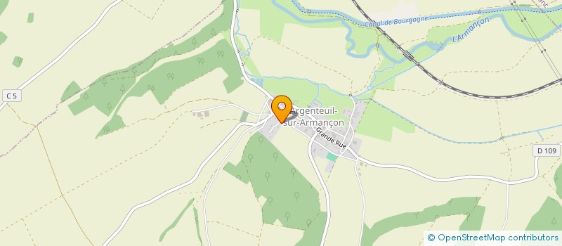 localisation de l'entreprise MONSIEUR ROMARIC BOHAJUC à PACY-SUR-ARMANCON