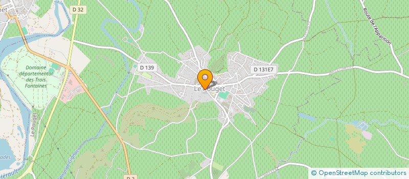 localisation de l'entreprise MONSIEUR ROMARIC CATALAN à LE POUGET