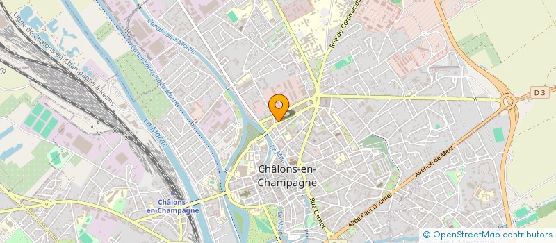 localisation de l'entreprise MONSIEUR ROMARIC COLOU  CHALONS-EN-CHAMPAGNE