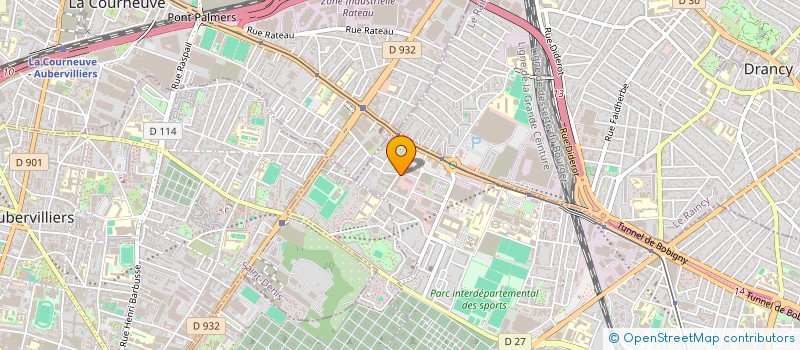 localisation de l'entreprise MONSIEUR ROMARIC CORNU  BOBIGNY