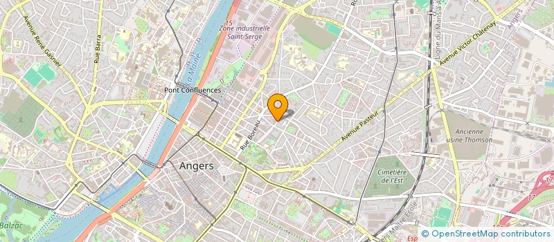 localisation de l'entreprise MONSIEUR ROMARIC DALLA VEDOVA  ANGERS