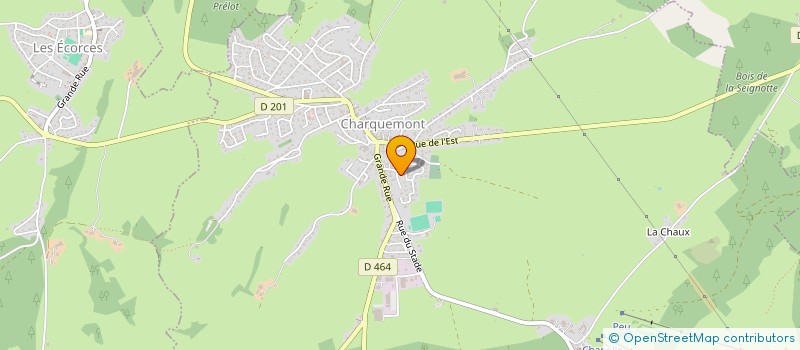 localisation de l'entreprise MONSIEUR ROMARIC DAVAL  CHARQUEMONT