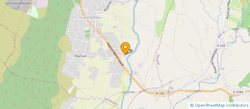 localisation de l'entreprise MONSIEUR ROMARIC DE WAELE  LAVILLEDIEU