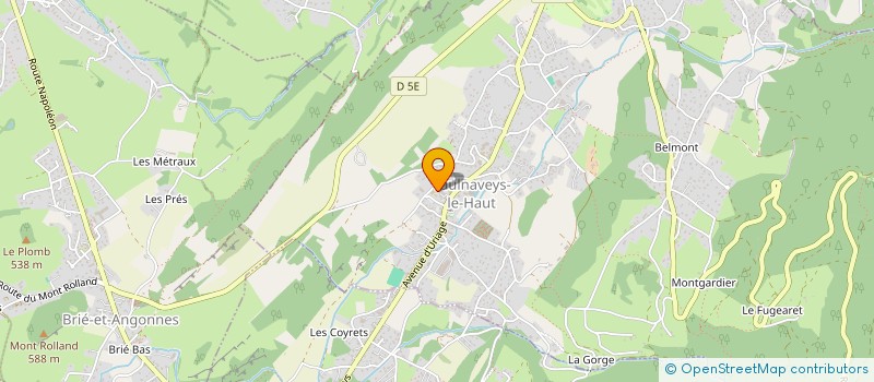 localisation de l'entreprise MONSIEUR ROMARIC DEI NEGRI  VAULNAVEYS-LE-HAUT