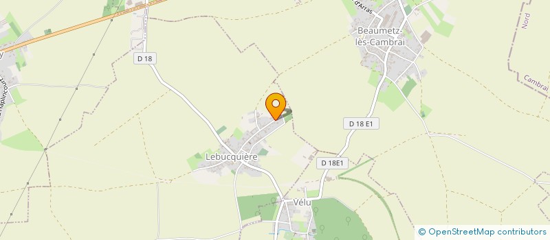 localisation de l'entreprise MONSIEUR ROMARIC DI BERNARDO  LEBUCQUIERE