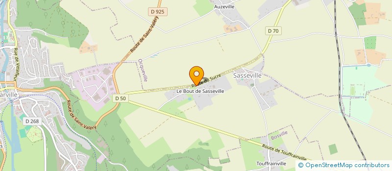 localisation de l'entreprise MONSIEUR ROMARIC DOUBLET  SASSEVILLE