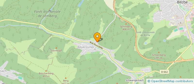 localisation de l'entreprise MONSIEUR ROMARIC FIEVET  REYERSVILLER