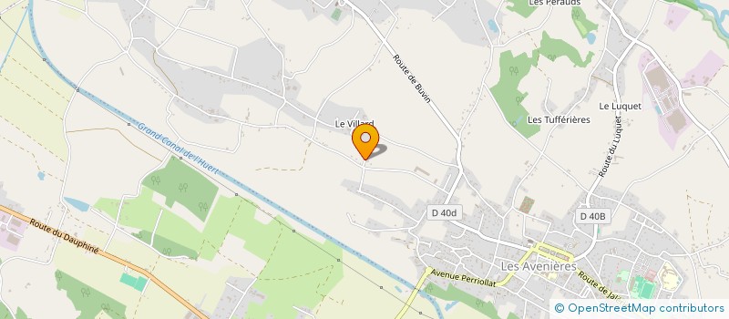 localisation de l'entreprise MONSIEUR ROMARIC FOURT  LES AVENIERES VEYRINS-THUELLIN