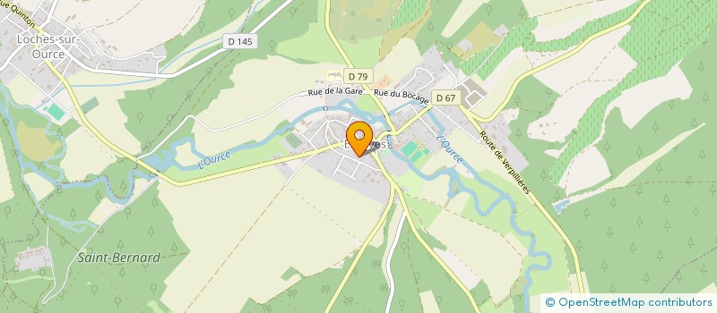 localisation de l'entreprise MONSIEUR ROMARIC JOUGLAS  ESSOYES