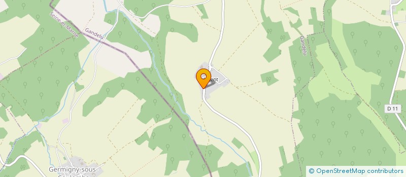 localisation de l'entreprise MONSIEUR ROMARIC MATHIEU  GANDELU