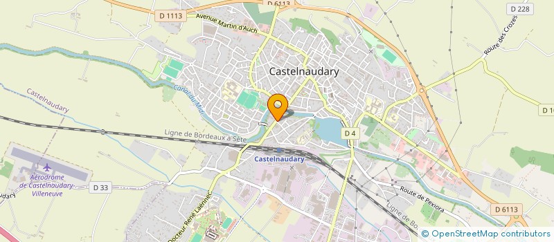 localisation de l'entreprise MONSIEUR ROMARIC MOLLARD  CASTELNAUDARY