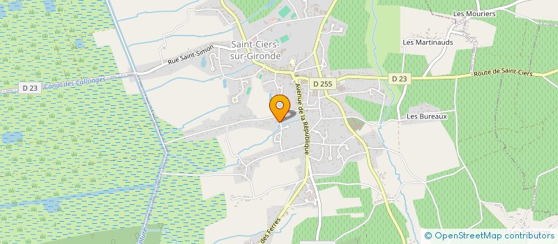 localisation de l'entreprise MONSIEUR ROMARIC MORILLON  VAL-DE-LIVENNE