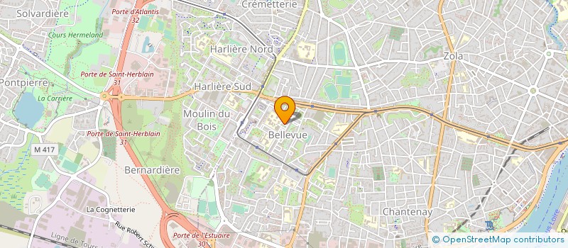 localisation de l'entreprise MONSIEUR ROMARIC PAILLARD à NANTES