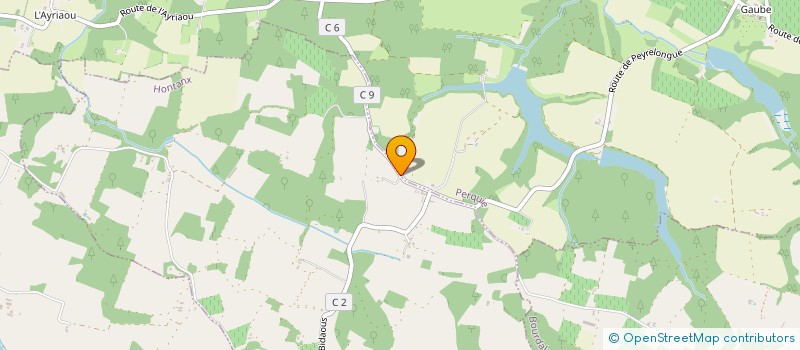 localisation de l'entreprise MONSIEUR ROMARIC PIENS  HONTANX