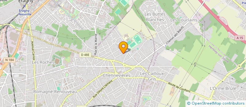 localisation de l'entreprise MONSIEUR ROMARIC SAPHOU-NTSIENTSI  CONFLANS-SAINTE-HONORINE