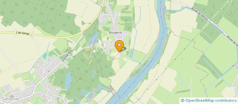 localisation de l'entreprise MONSIEUR ROMARIC SAUVAGE  GERGY