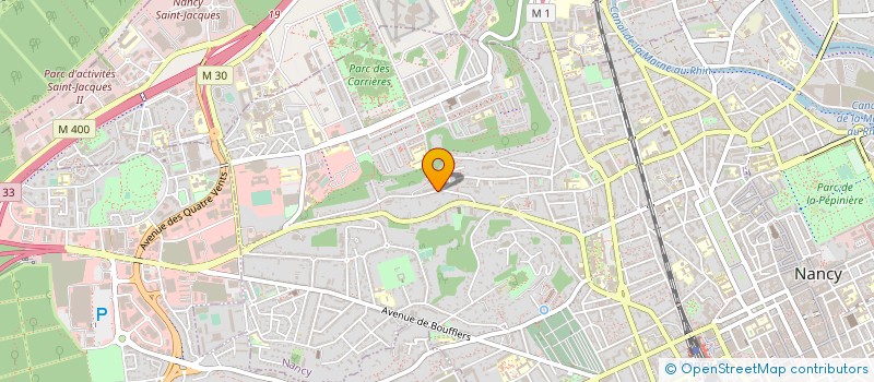 localisation de l'entreprise MONSIEUR ROMARIC SEPHO  NANCY