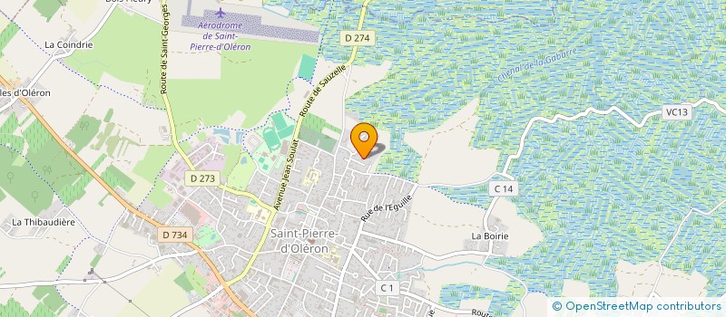 localisation de l'entreprise MONSIEUR ROMARIC SEROND  SAINT-PIERRE-D'OLERON