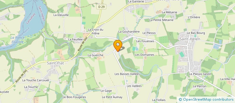 localisation de l'entreprise MONSIEUR ROMARIC SIMON  SAINT-HELEN