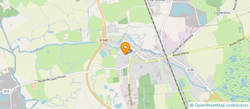 localisation de l'entreprise MONSIEUR ROMARIC VATIN  GUESCHART