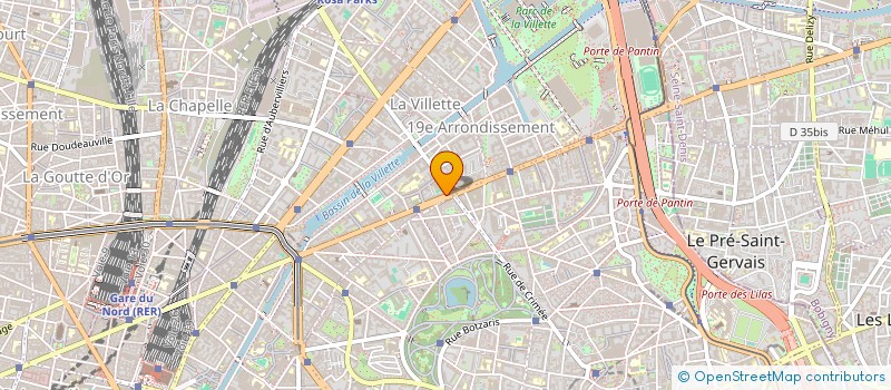 localisation de l'entreprise MONSIEUR ROMARIC ZOUZOUA  PARIS