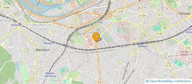 localisation de l'entreprise MONSIEUR ROMARICK MAILETOGA à CLAMART