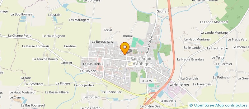 localisation de l'entreprise MONSIEUR ROMARIG WANE  SAINT-AUBIN-D'AUBIGNE