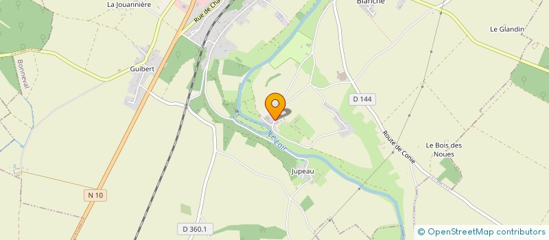 localisation de l'entreprise MONSIEUR ROMARY GOUPY  BONNEVAL