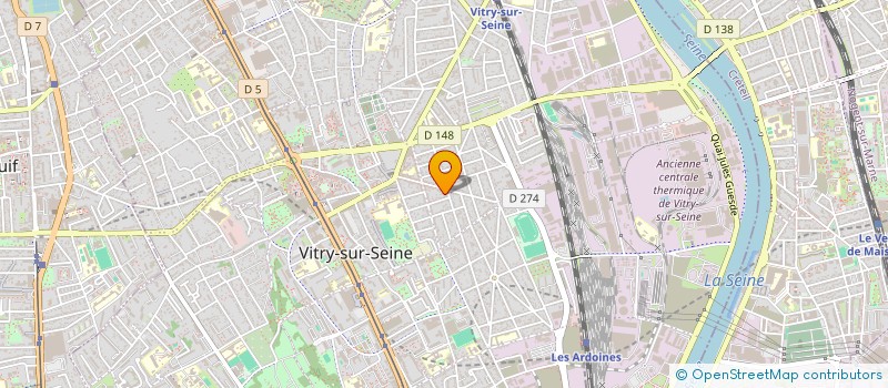 localisation de l'entreprise MONSIEUR ROMAS DRONSEIKA à VITRY-SUR-SEINE