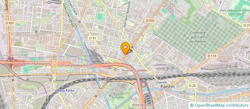 localisation de l'entreprise MONSIEUR ROMAS STEPONAVICIUS  AUBERVILLIERS