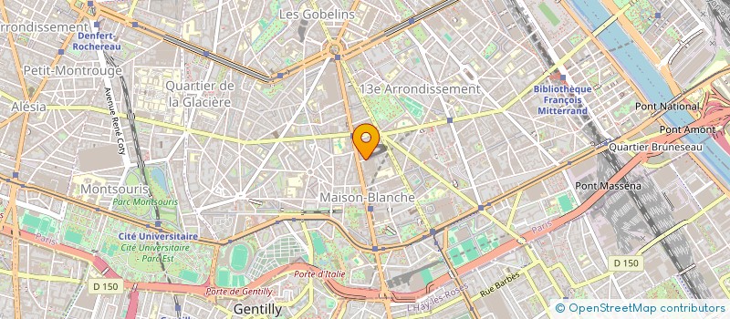 localisation de l'entreprise MONSIEUR ROMEO ALBOUY  PARIS