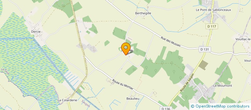 localisation de l'entreprise MONSIEUR ROMEO-BERTALAN GANGOS  SABLONCEAUX