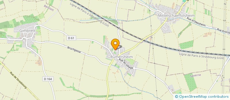 localisation de l'entreprise MONSIEUR ROMEO BOETZLE  BERSTETT