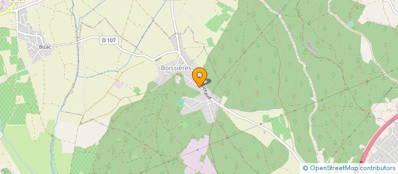 localisation de l'entreprise MONSIEUR ROMEO BRANSWYK  BOISSIERES