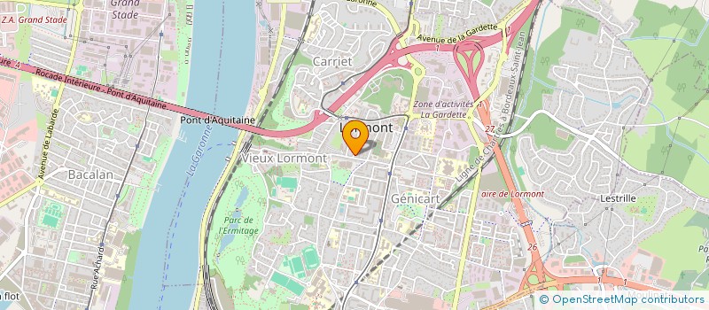 localisation de l'entreprise MONSIEUR ROMEO CATALIN ISTRATE  LORMONT