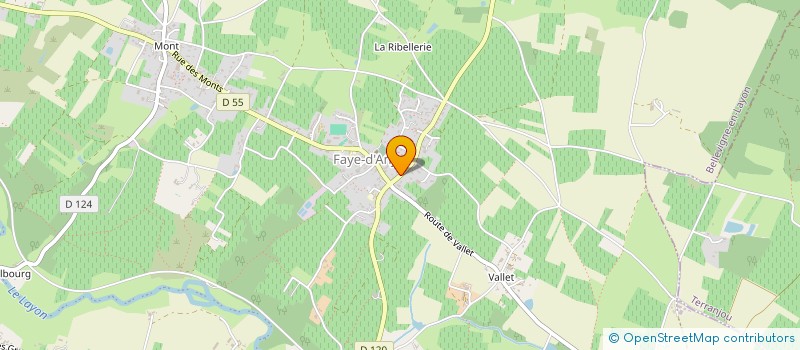 localisation de l'entreprise MONSIEUR ROMEO CHARTRAIN à BELLEVIGNE-EN-LAYON