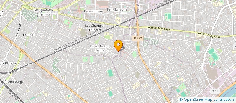 localisation de l'entreprise MONSIEUR ROMEO DA MOTA à SARTROUVILLE