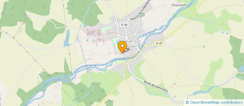 localisation de l'entreprise MONSIEUR ROMEO DE BIASE  OUZOUER-SUR-TREZEE