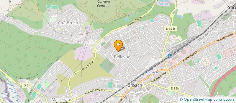 localisation de l'entreprise MONSIEUR ROMEO DEMIC  FORBACH