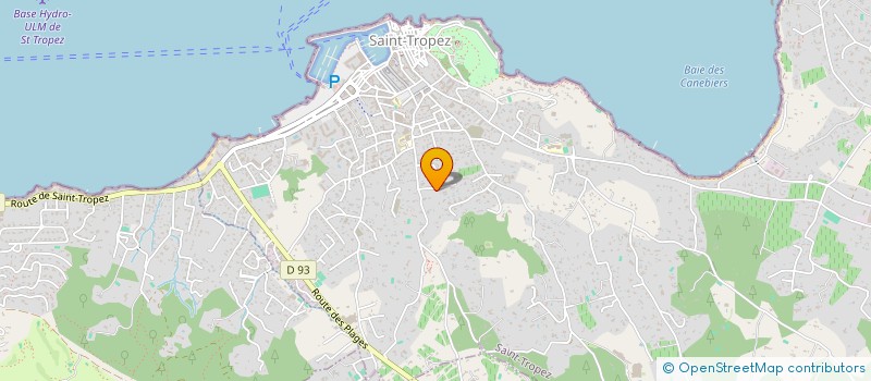 localisation de l'entreprise MONSIEUR ROMEO FALCOT  SAINT-TROPEZ