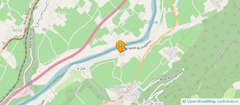localisation de l'entreprise MONSIEUR ROMEO FEUGIER à COGNIN-LES-GORGES