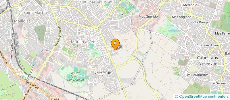 localisation de l'entreprise MONSIEUR ROMEO GARDILLE  PERPIGNAN